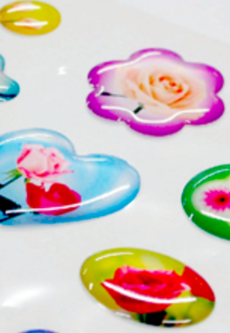 3D műgyanta matrica (200db-os csomag)