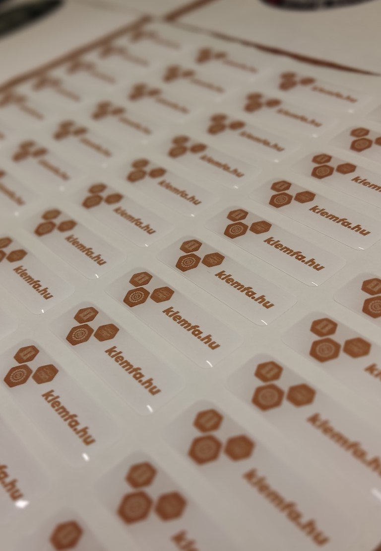 3D műgyanta matrica (200db-os csomag)