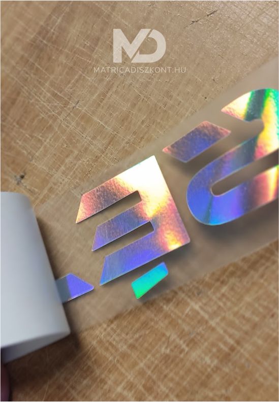 Holografikus Holographic Színjátszó Szivárvány Prémium Fémmatrica Kérésed Szerint