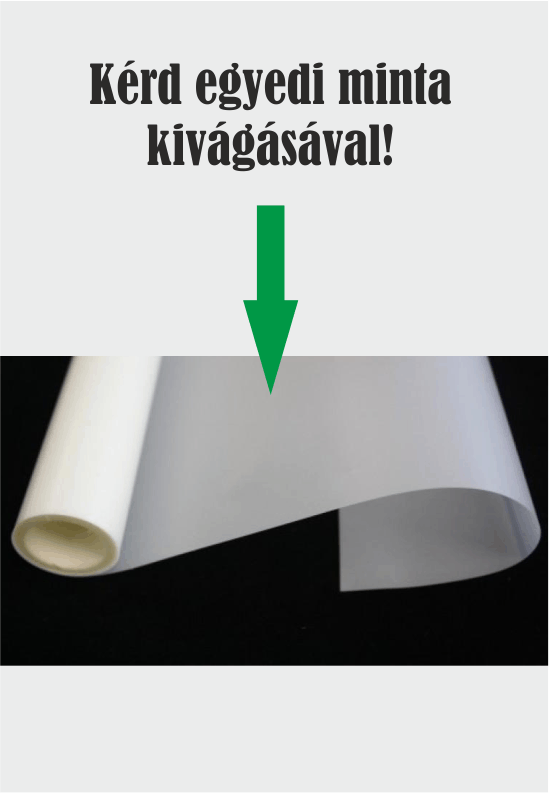 Opál - savmart ablaküveg fólia egyedi mintáddal kivágva is
