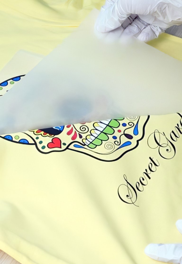 Otthon felvasalható pólómatrica egyedi kérésed szerint 