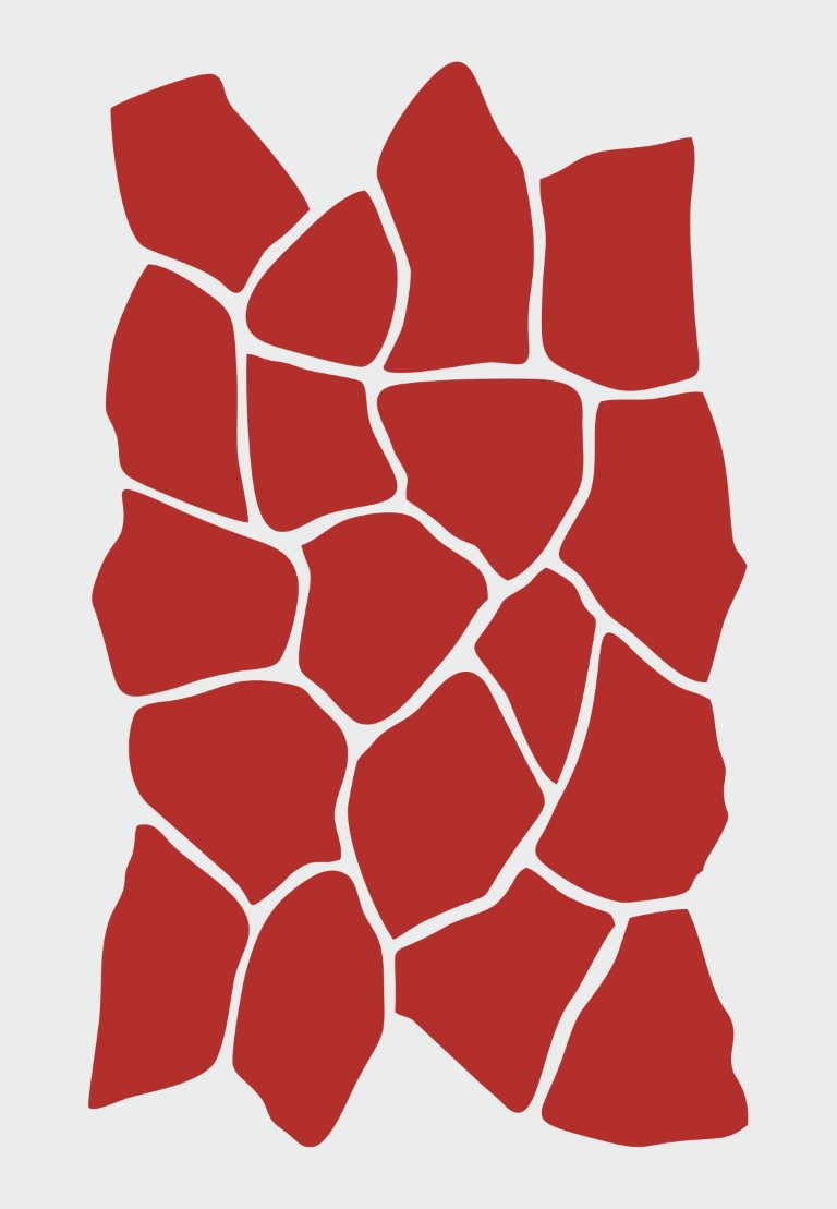 Festősablon betonstencil - járdafestés