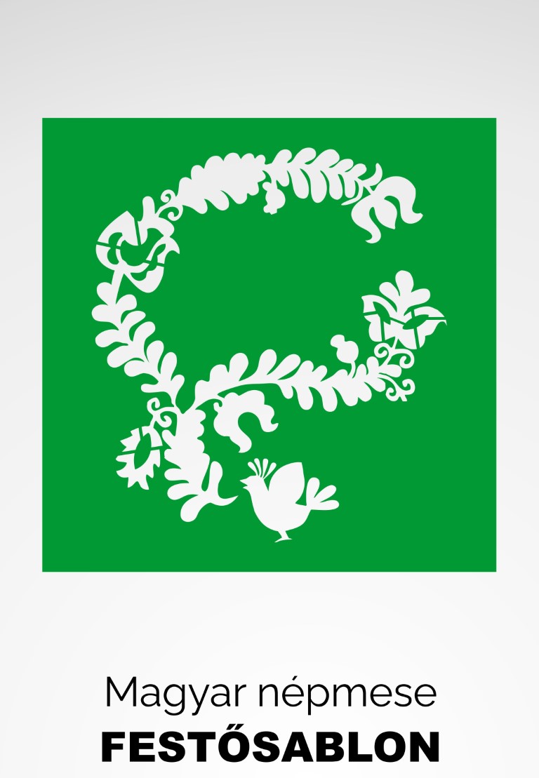Magyar népmese festősablon