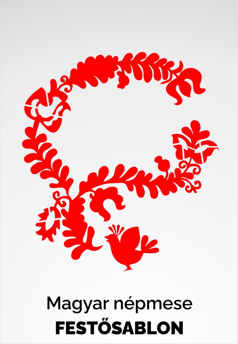 Magyar népmese festősablon